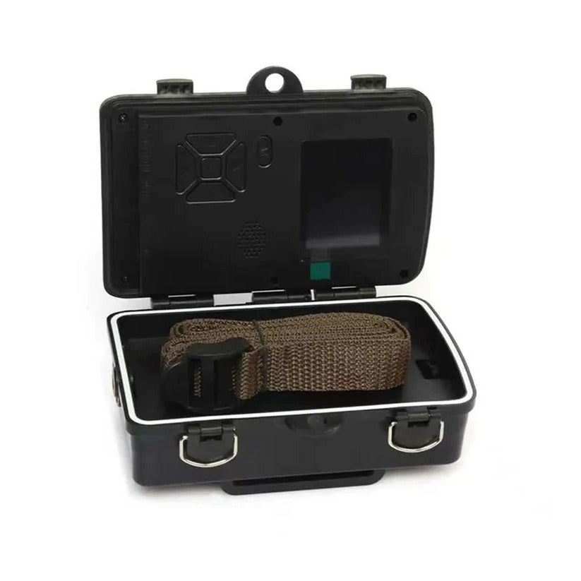Outdoor surveillance camera, motion activated with powerful night vision for wildlife.