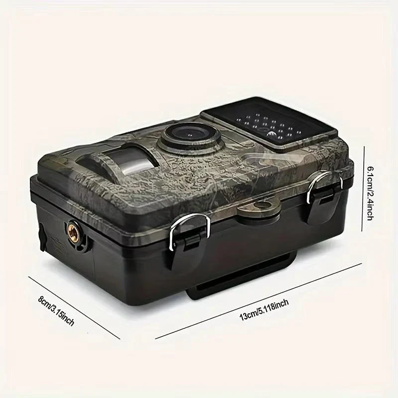 Reliable wildlife camera, weatherproof & offers clear night vision for animal tracking.