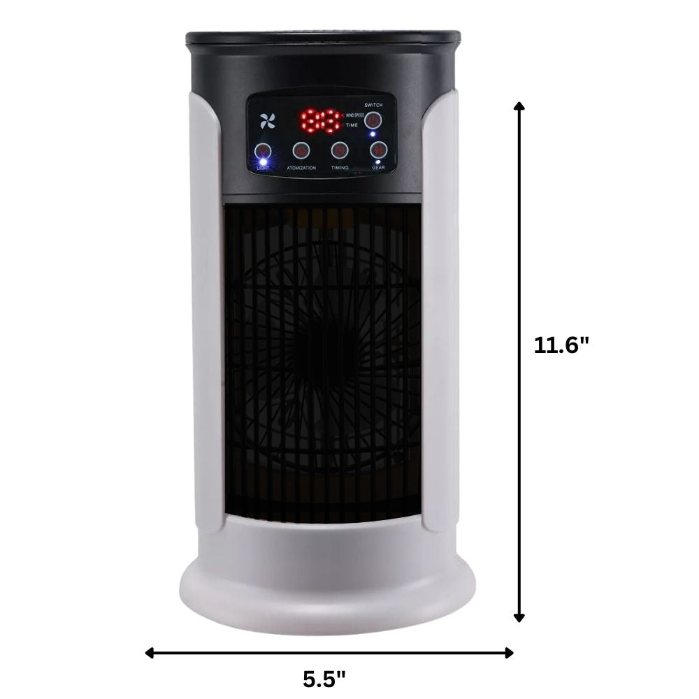 Easy-to-use windowless AC unit, a compact portable room cooler delivering energy-efficient comfort this summer.
