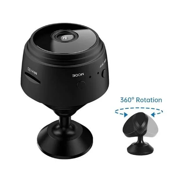 Waterproof wireless backup camera for vehicles. Features magnetic mount & night vision for easy installation.