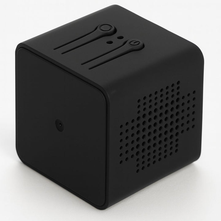Compact wireless vehicle backup camera with night vision capability and versatile magnetic mounting for all vehicles.