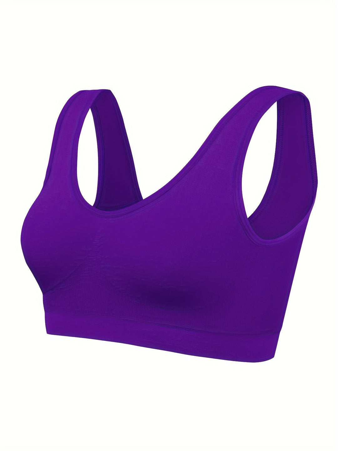 Elegant women's activewear 3-piece set featuring a seamless tank top and supportive sports bra. Ultimate comfort.