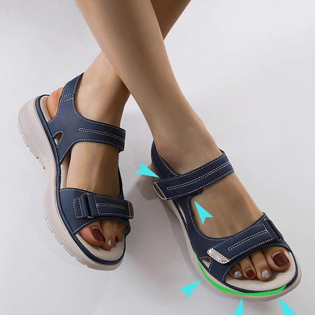 Women's summer sandals: comfortable, adjustable, padded straps for casual everyday support.