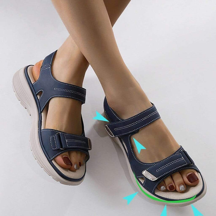 Women's summer sandals: comfortable, adjustable, padded straps for casual everyday support.