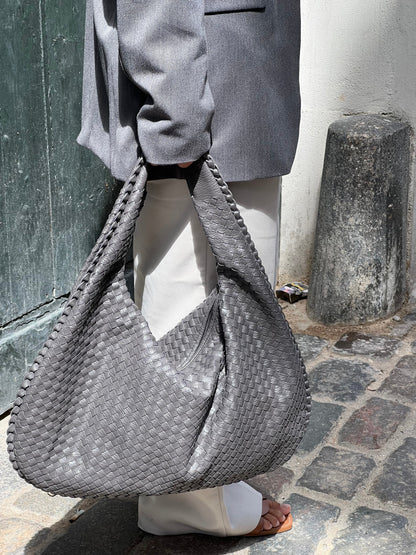 Functional Alena women's tote, durable vegan leather for travel or work commutes.