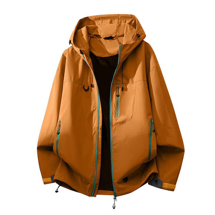 Women's windproof & waterproof outdoor jacket, designed for comfort & durability in all conditions.