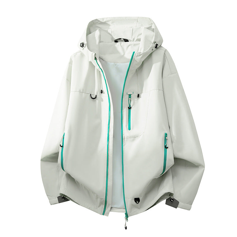 Versatile women's all-weather jacket, perfect for hiking, travel, and everyday outdoor adventures.