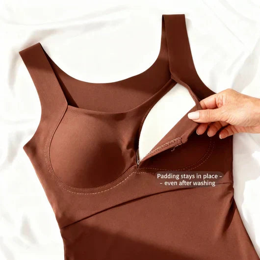 Althea Comfort Bra Tank Top, offering women stylish built-in support for daily activities.