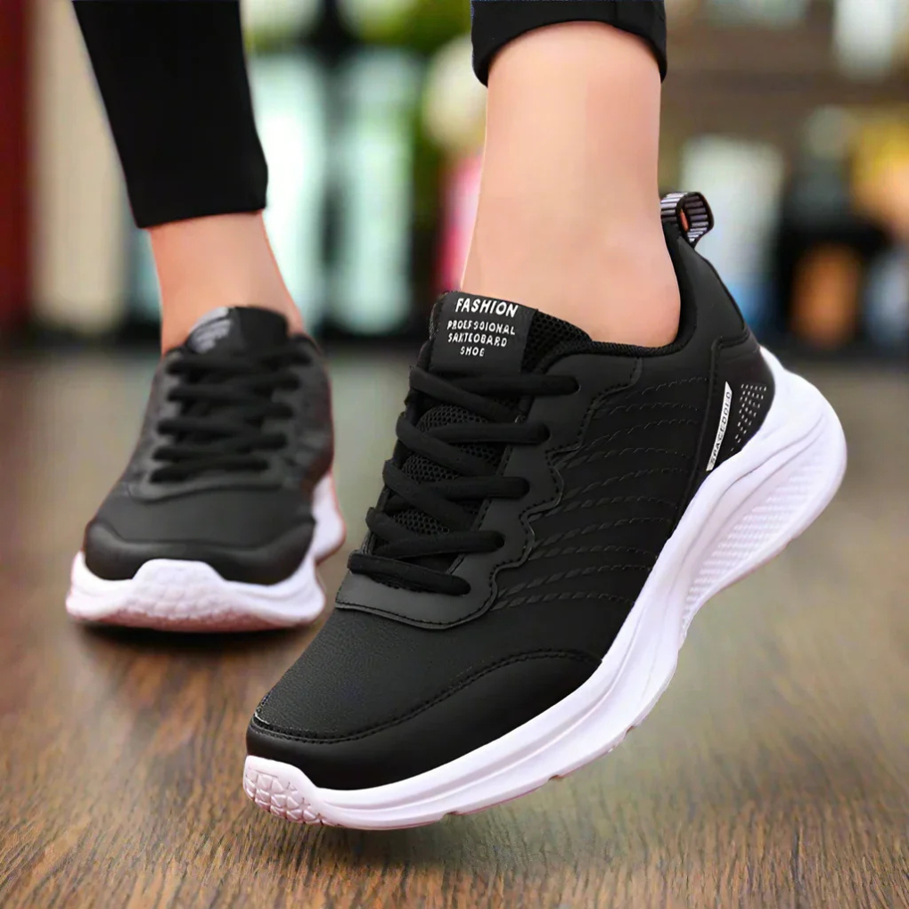 Professional women's non-slip work safety shoes ensuring comfort and grip for nurses, kitchen staff, and more.