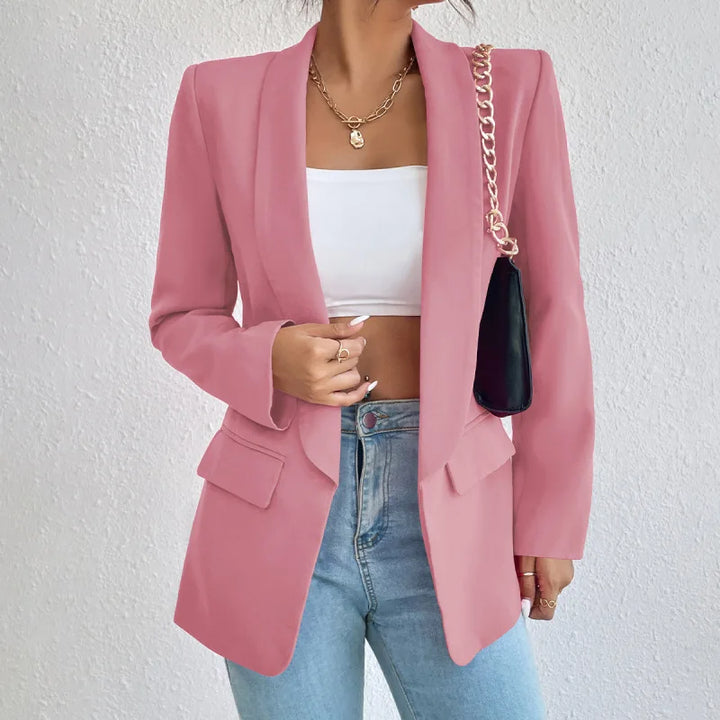 Professional women's Athena blazer, ideal for office wear & smart casual outfits.