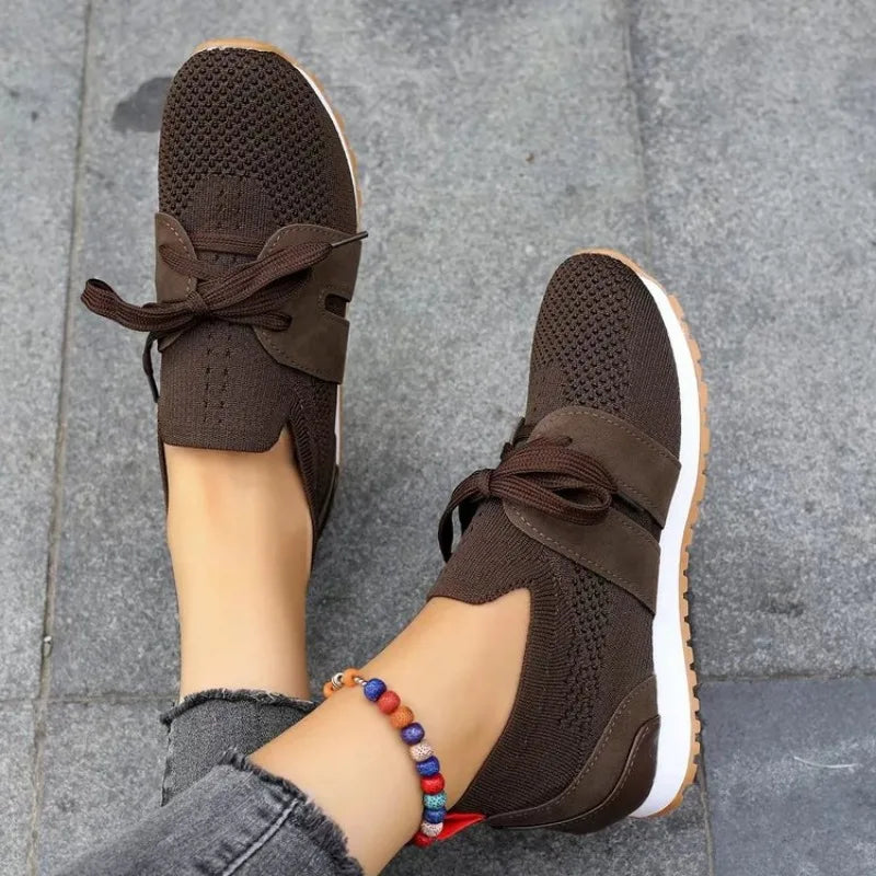 Comfortable women's everyday sneakers, lightweight & supportive for active women on the go.