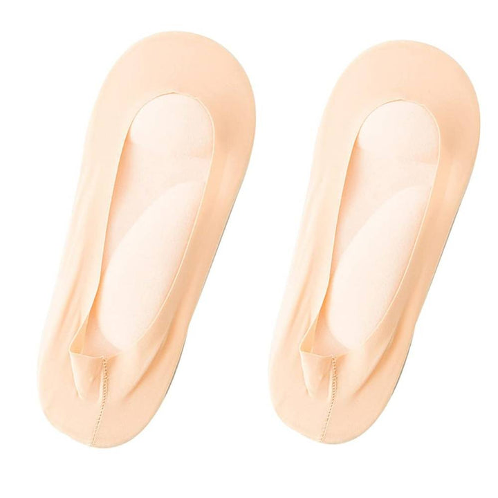 Black women's grip socks with arch support for Pilates, yoga, and active lifestyles. Comfortable non-slip fitness socks.