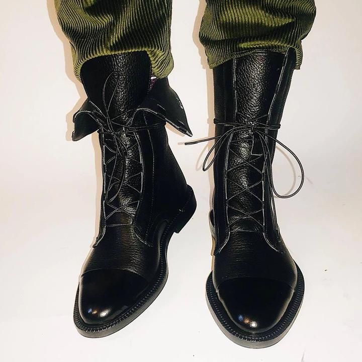 Versatile women's brown lace-up ankle boots, ideal for both smart casual & everyday wear.