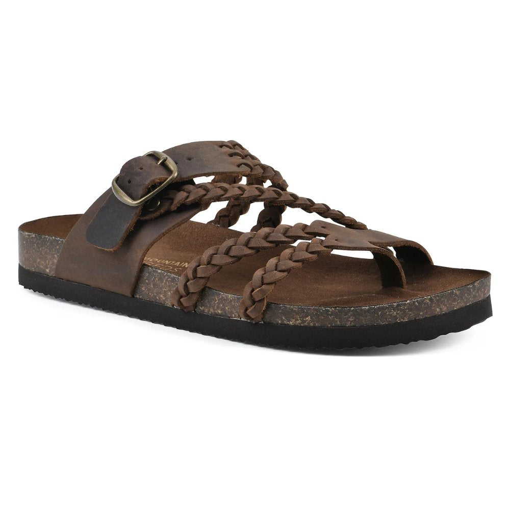 Lightweight women's braided sandals with adjustable buckle & toe-loop. Ultimate comfort for summer fun.