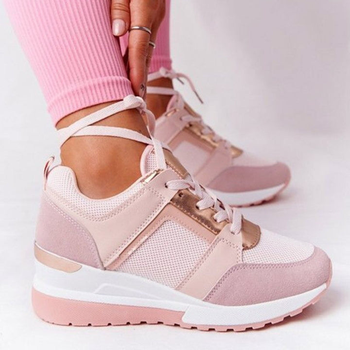 Stylish women's walking shoes with breathable design, ideal for versatile everyday comfort.
