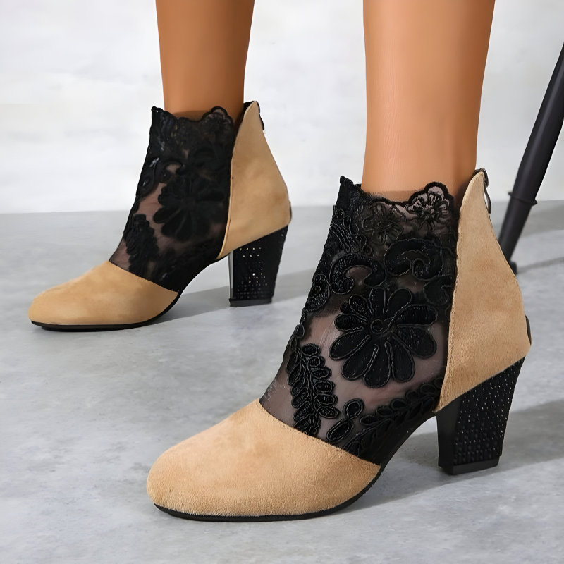 Women's comfortable orthopedic heels, providing arch support & pain relief for daily fashion.
