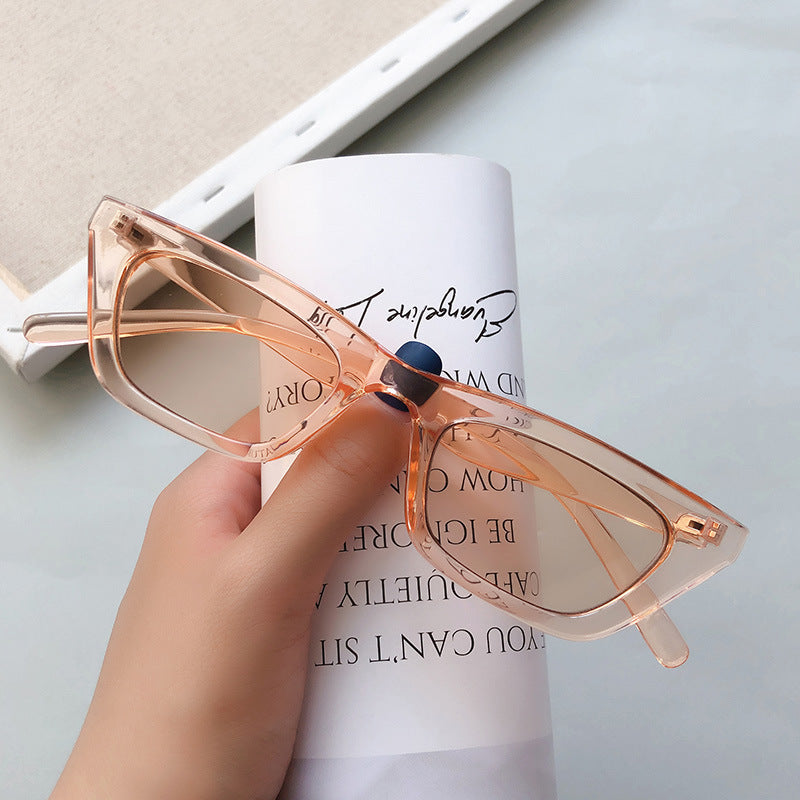 Retro cat-eye sunglasses for women, an essential piece of UV protective eyewear.