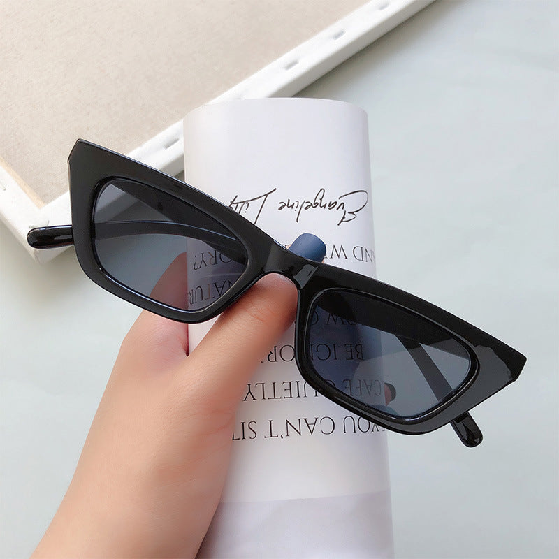 Fashionable women's cat-eye sunglasses featuring UV protected lenses for ultimate eye safety.