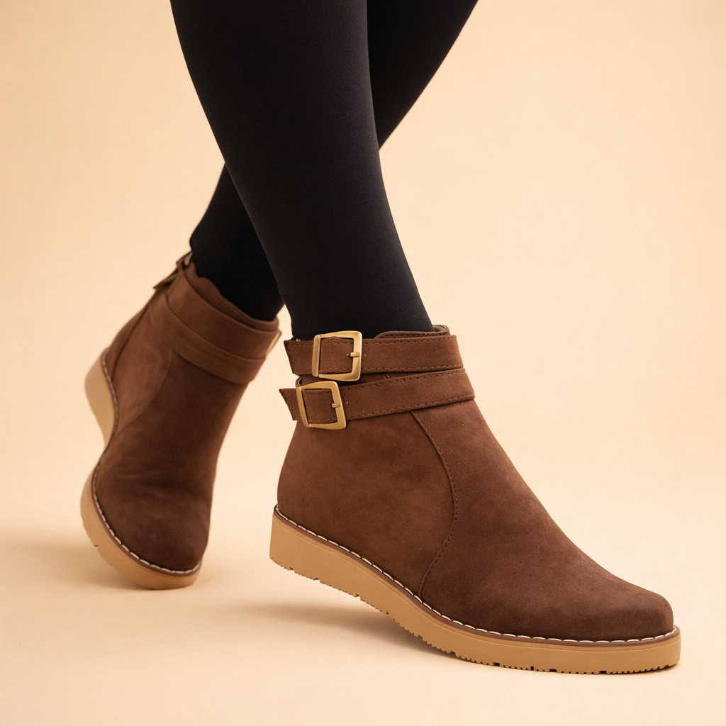 Elegant women's structured black ankle boots, a perfect versatile addition to any chic fall and winter wardrobe.