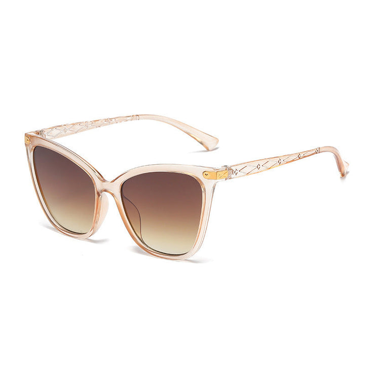 Vintage-style cat-eye sunglasses for women, a chic accessory providing essential UV protection.