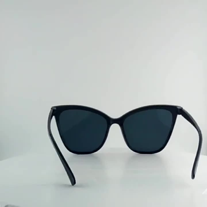 Fashionable women's cat-eye shades, modern take on vintage eyewear, ideal for summer.