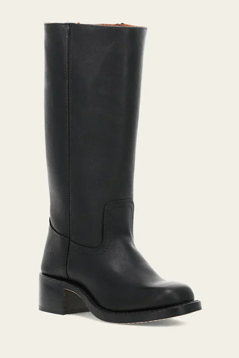 Authentic women's brown western boots, pointed toe, angled heel. A staple for any stylish wardrobe.