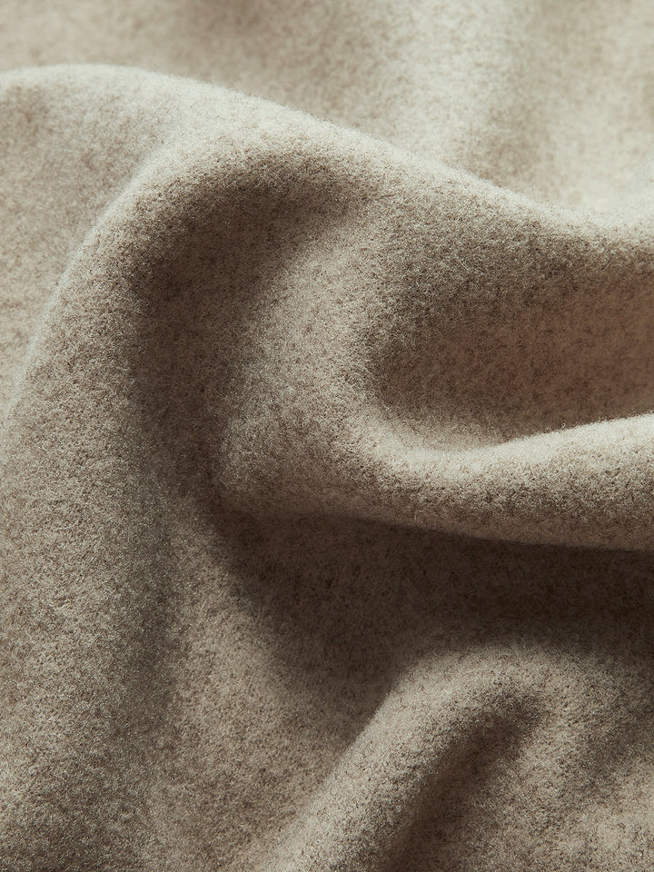 Warm & stylish women's double-breasted pea coat. Classic outerwear for a sophisticated winter look.