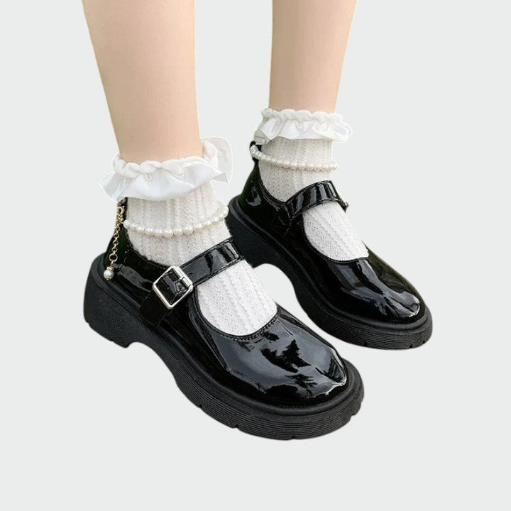 Women's classic Mary Jane shoes, timeless style for elegant everyday wear.