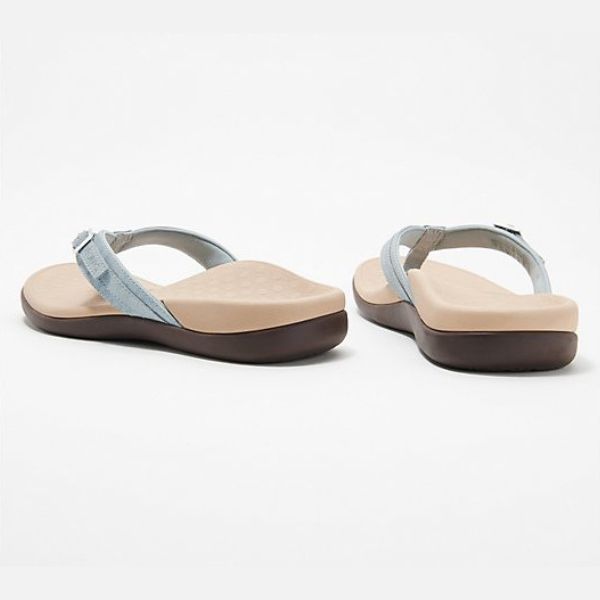 Comfortable women's slip-on sandals, ideal for casual wear with foot health benefits and non-slip grip.