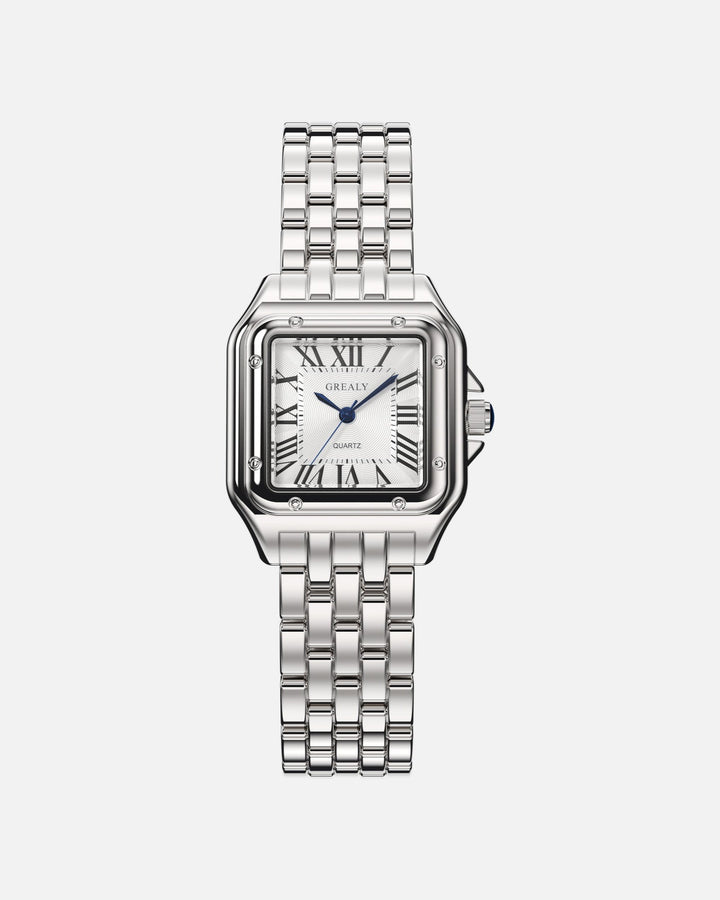 Elegant Women's Vintage Quartz Watch, a classic timepiece with an adjustable band, perfect for any female accessory collection.