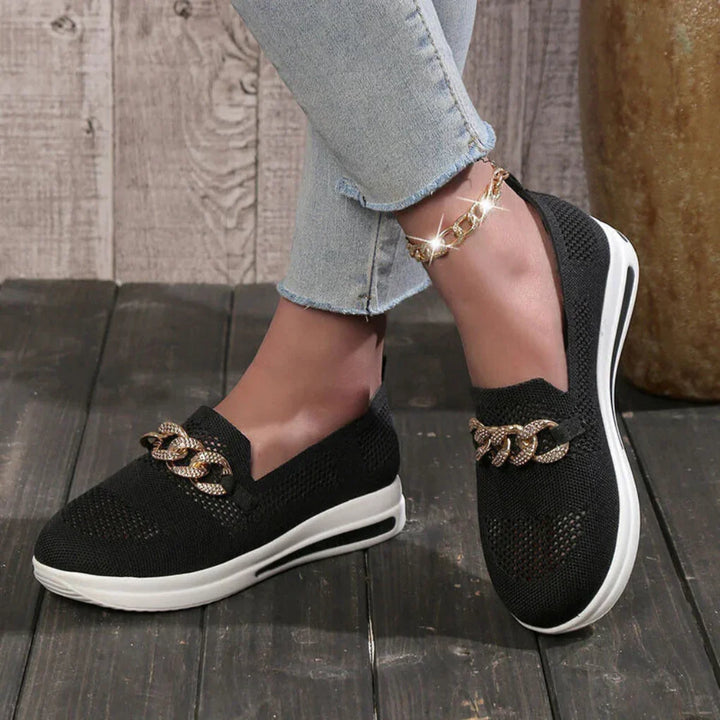 Women's classic slip-on loafers for effortless style and all-day comfort, perfect for everyday wear.