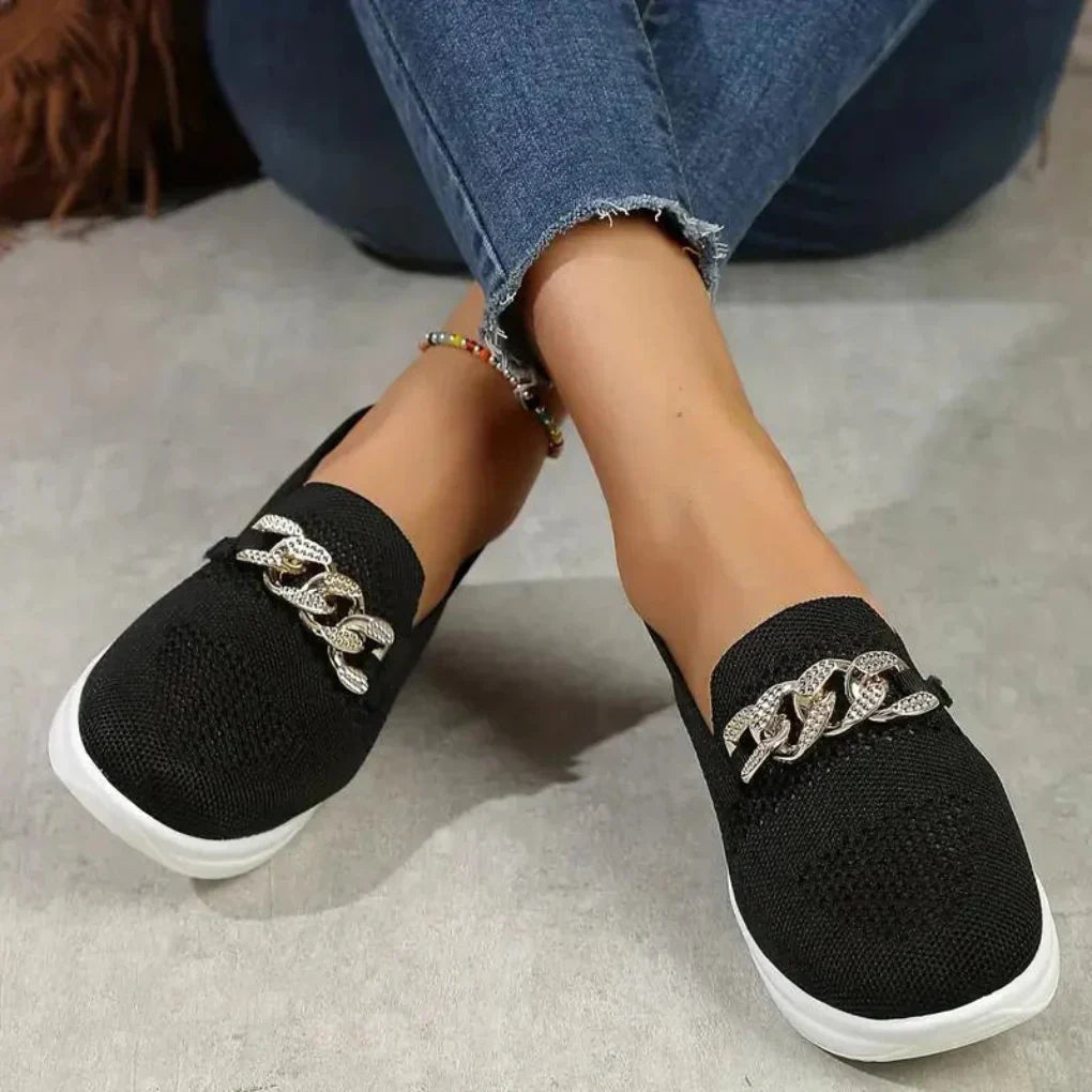 Versatile women's slip-on loafers, a stylish and comfortable choice for casual outfits or work attire.