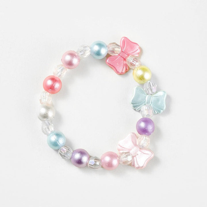 Perfect birthday or holiday jewelry gift: women's colorful heart charm adjustable bracelet.