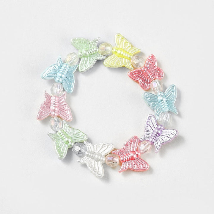 Stylish adjustable bracelet with colorful heart charms, great for everyday fashion.