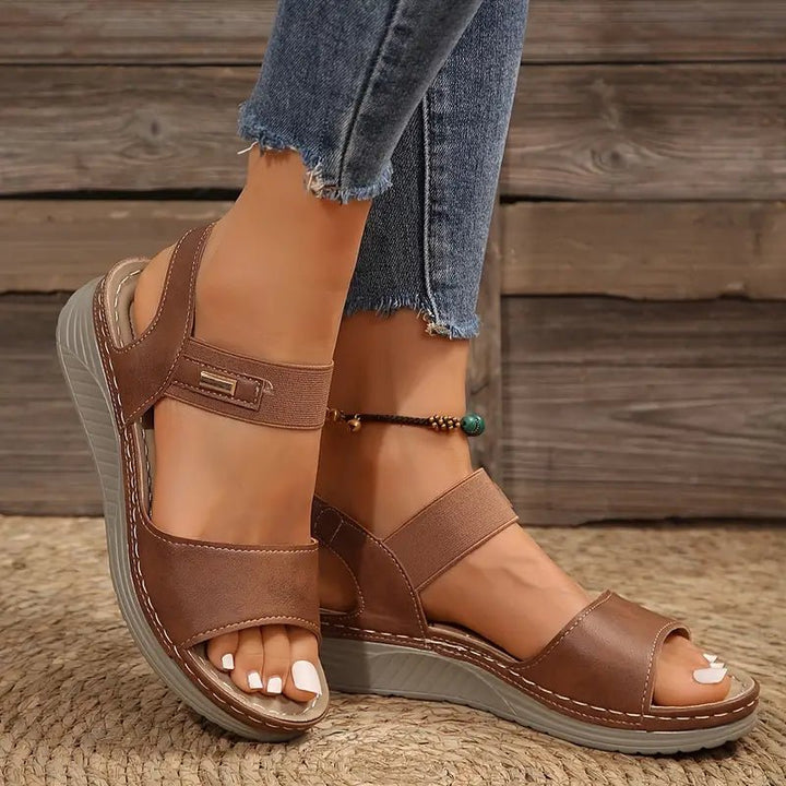 Ultimate comfort women's sandals, adjustable straps, cushioned footbed, ergonomic for daily wear.