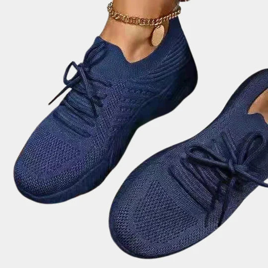 Cushioned women's comfort shoes offering excellent orthopedic support for walking & daily activities.