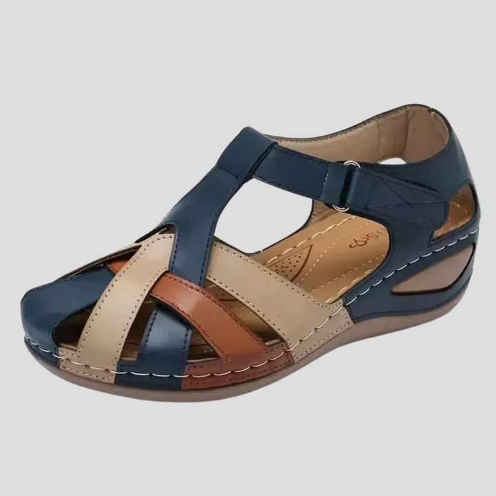 Stylish women's open-toe summer sandals with arch support & adjustable straps for comfortable daily wear.