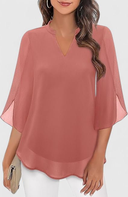 Chic A-line women's blouse, comfortable and elegant, ideal for everyday fashion & special events.