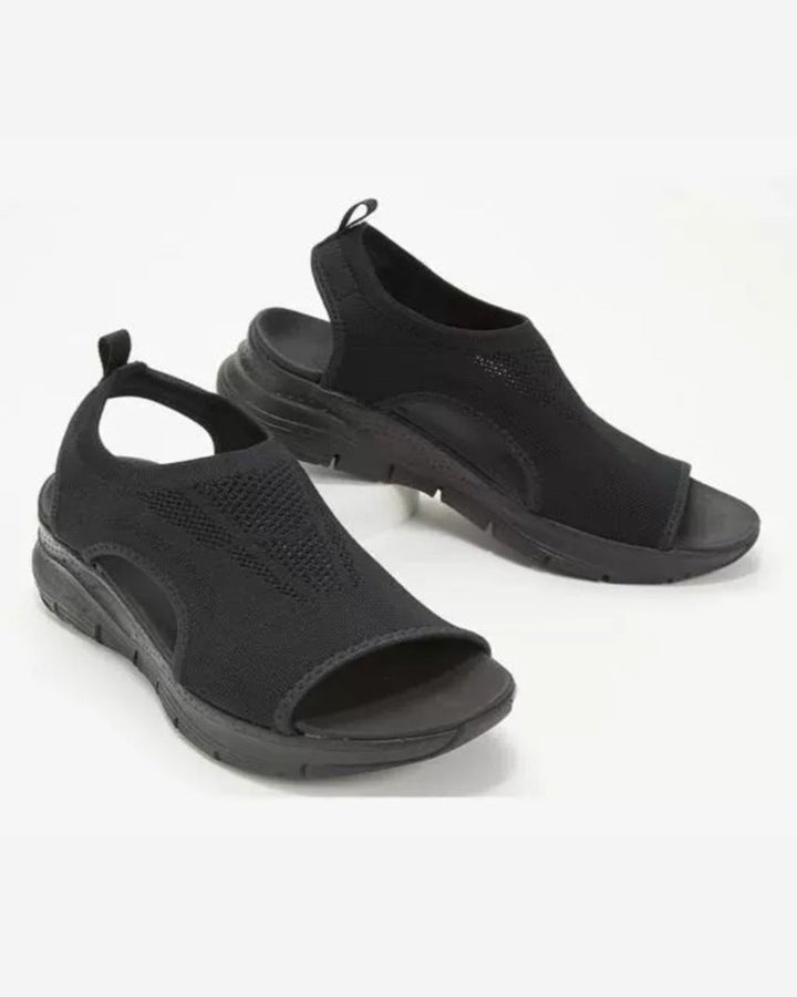 Stylish women's spring open-toe sandals. Enjoy comfortable, versatile everyday slip-on shoes for women.