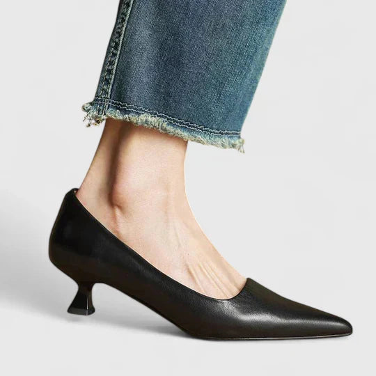 Stylish women's formal heels with orthopaedic support for extended wear.