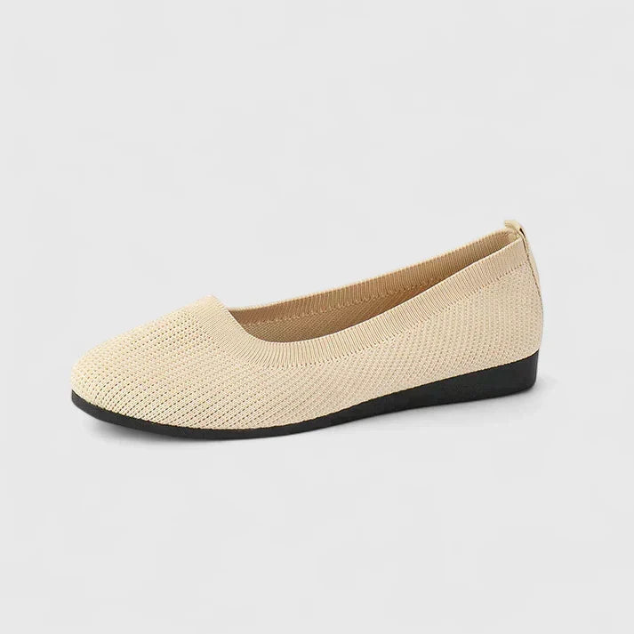 Women's comfortable orthopaedic slip-on shoes for daily wear, providing arch support & pain relief.