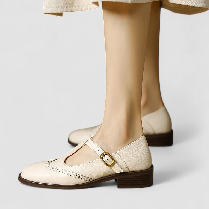 Women's comfortable orthopedic Mary Jane shoes, classic style for all-day wear.