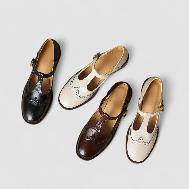 Practical & comfortable women's orthopedic Mary Jane shoes, classic design for everyday wear.