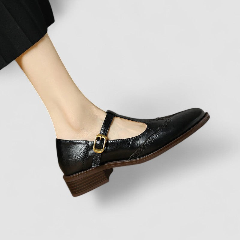 Classic style women's Mary Jane shoes, orthopedic support for elegant, comfortable wear.