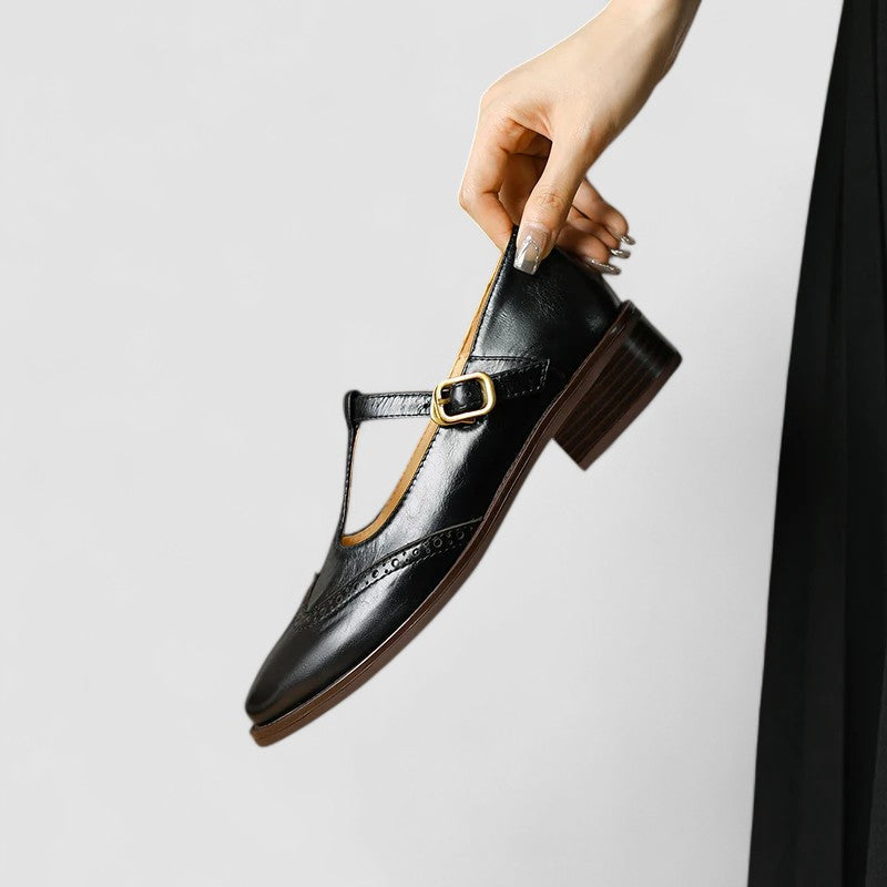 Comfortable women's orthopedic Mary Jane flats, ideal for daily walking & support.