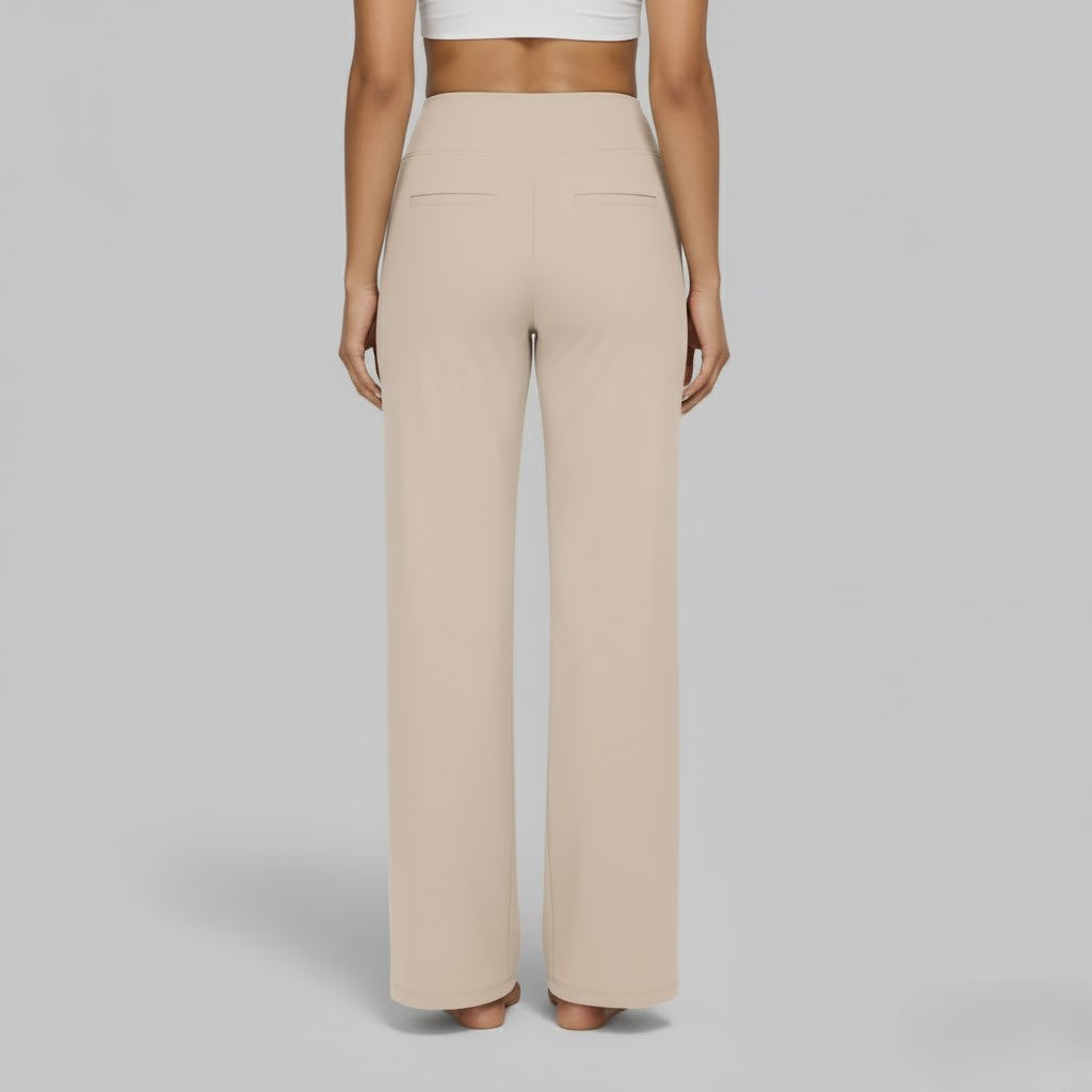 Stylish women's everyday trousers made from a soft, comfortable stretch fabric.