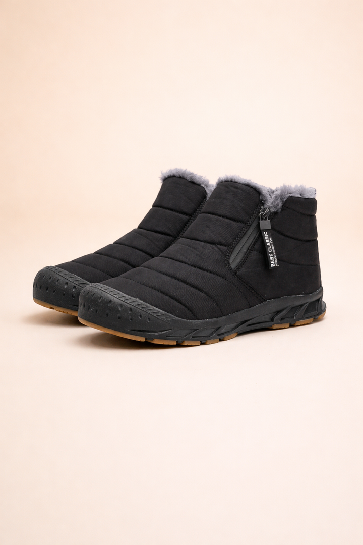 Durable women's warm winter snow boots, waterproof and slip-resistant for ultimate outdoor comfort.