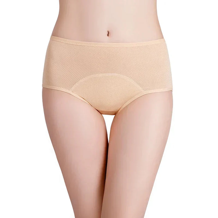 Women's ComfortFlow reusable leak-resistant protective briefs, discreet incontinence underwear for everyday comfort.