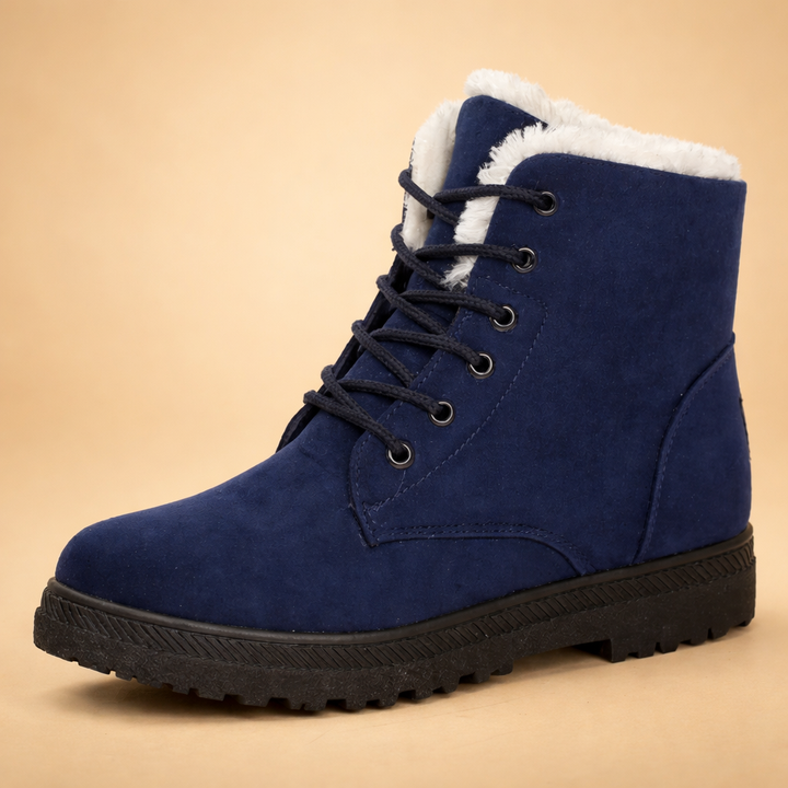 Women's supportive lace-up winter ankle boots, designed for warmth and all-day comfort.