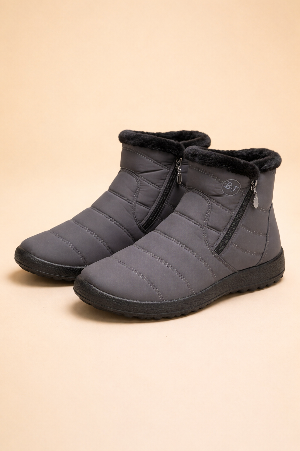 Women's cozy waterproof winter snow boots with non-slip sole for ultimate comfort in cold weather.